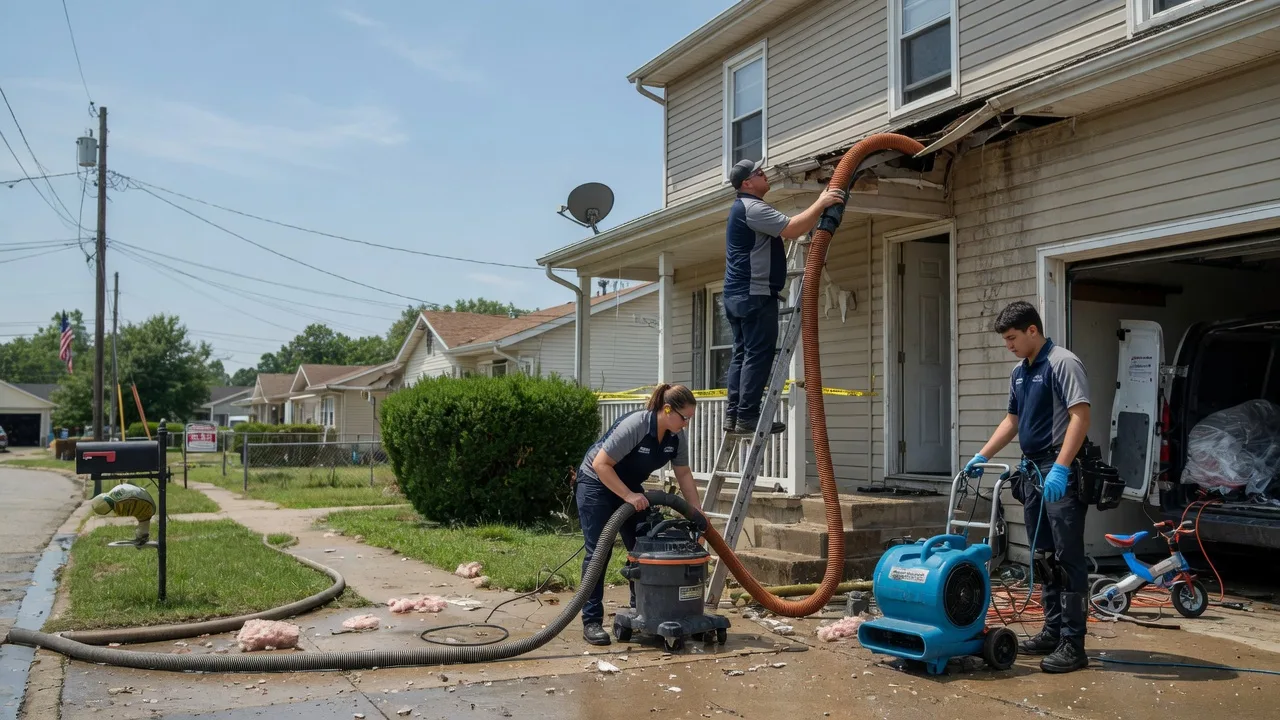 Water Damage Restoration in Nicholasville, KY near me